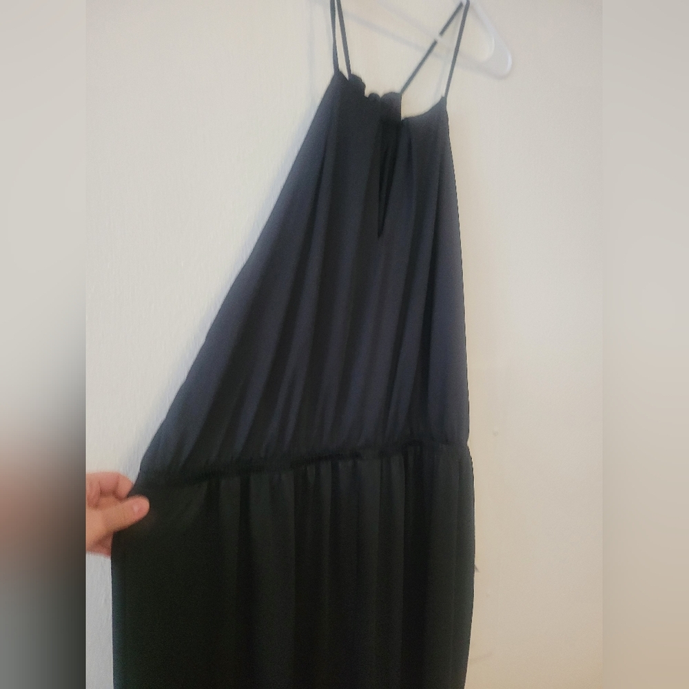 NWT 3X Black Halter Jumpsuit